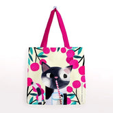 BOLSA ALGODON PLANET CAT PEQUEÑA - 3 PAJITA | PREMIUM PAPER